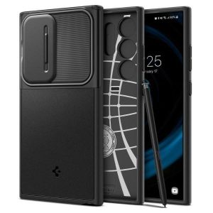 Spigen Optik Armor Sam S24 Ultra S928 czarny/negru ACS07313