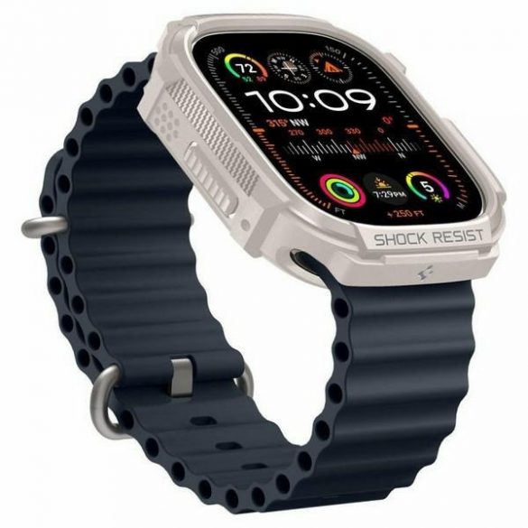 Spigen Rugged Armor Pro Apple Watch Ultra (1/2) 49 mm dune bej ACS07381