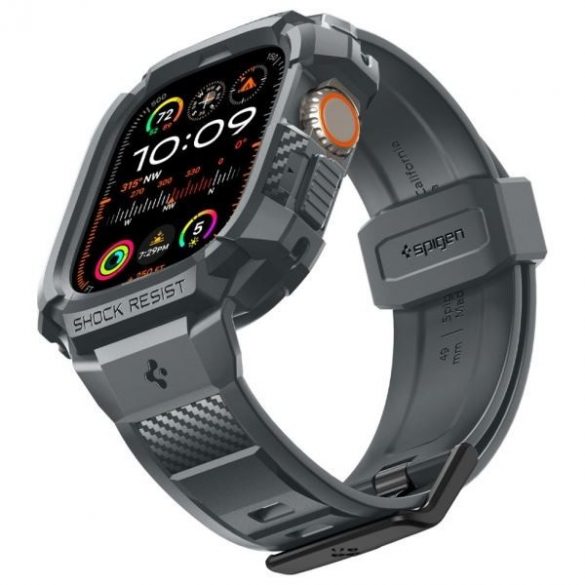 Spigen Rugged Armor Pro Caz Apple Watch Ultra 1/2 (49mm) - gri închis