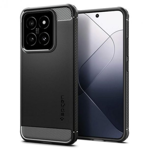 Spigen Rugged Armor Xiaomi 14 negru / negru mat ACS07422