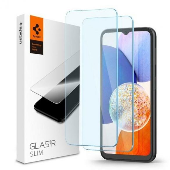 Spigen Glas.TR Slim Sam A15/A25 4G/5G 2szt./2pcs Folie sticlă hartowane AGL07447