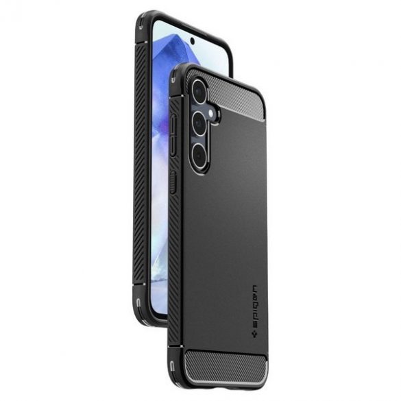 Spigen Rugged Armor Sam A55 5G czarny/negru mat ACS07500