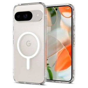 Carcasă Spigen Ultra Hybrid Onetap Ring Magafe pentru Google Pixel 9 Pro - alb