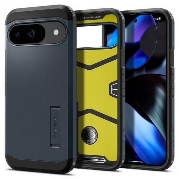 Carcasă Spigen Tough Armor Google Pixel 9/9 Pro - gri metalic