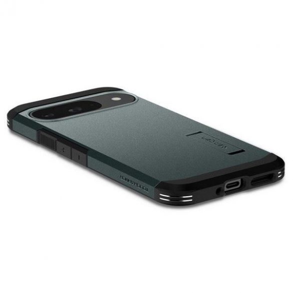 Carcasă Spigen Tough Armor Google Pixel 9/9 Pro - verde închis