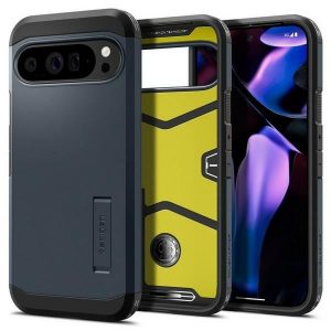 Carcasă Spigen Tough Armor Google Pixel 9 Pro XL - gri metalic