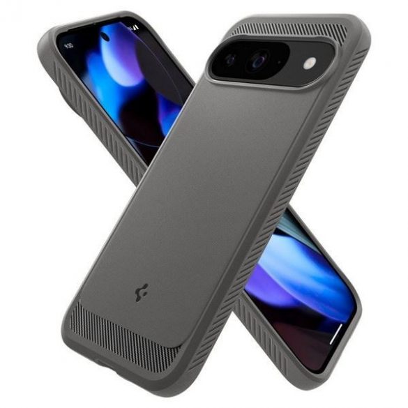 Carcasă Spigen Rugged Armor pentru Google Pixel 9/9 Pro - gri marmură