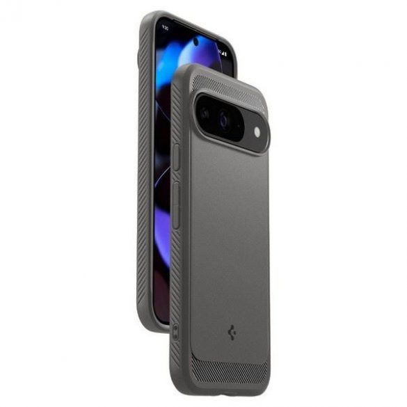 Carcasă Spigen Rugged Armor pentru Google Pixel 9/9 Pro - gri marmură