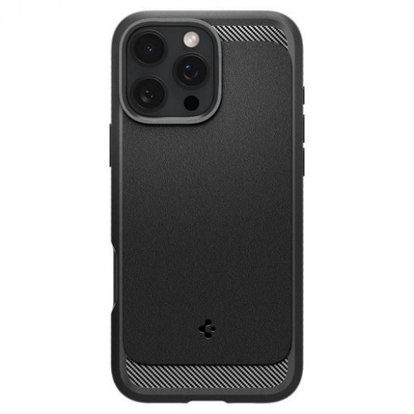 Carcasă Spigen Rugged Armor pentru iPhone 16 Pro Max - negru