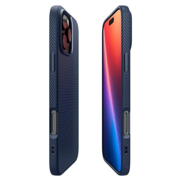 Carcasă Spigen Liquid Air pentru iPhone 16 Pro Max - Albastru marin