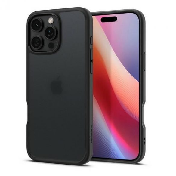 Carcasă Spigen Ultra Hybrid pentru iPhone 16 Pro Max - negru translucid