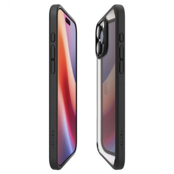 Carcasă Spigen Ultra Hybrid pentru iPhone 16 Pro Max - negru