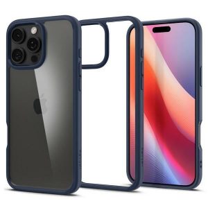 Carcasă Spigen Ultra Hybrid pentru iPhone 16 Pro Max - Albastru marin