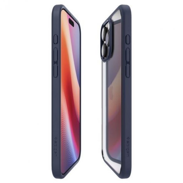 Carcasă Spigen Ultra Hybrid pentru iPhone 16 Pro Max - Albastru marin