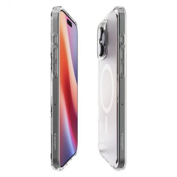 Geantă Spigen Ultra Hybrid MagSafe pentru iPhone 16 Pro Max - transparentă