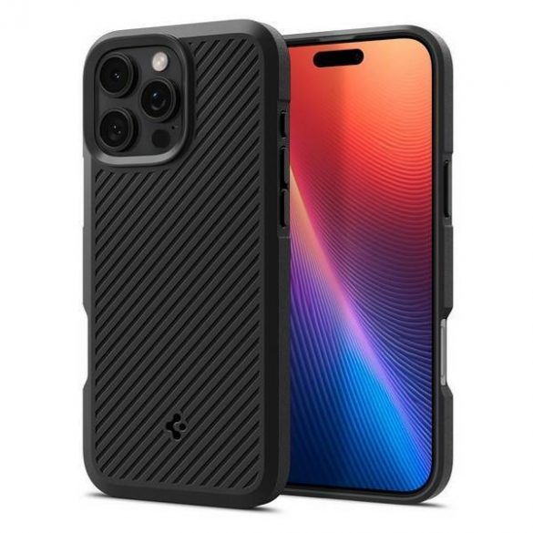 Carcasă Spigen Core Armor pentru iPhone 16 Pro Max - negru