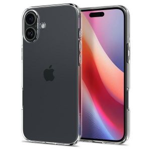 Carcasă Spigen Liquid Crystal pentru iPhone 16 Plus - transparentă