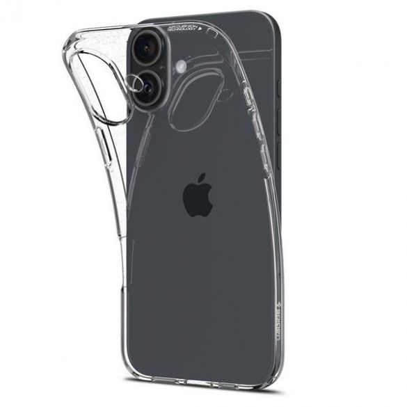 Carcasă Spigen Liquid Crystal pentru iPhone 16 Plus - transparentă