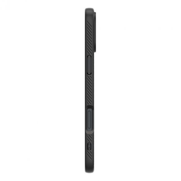 Carcasă Spigen Liquid Air pentru iPhone 16 Plus - negru