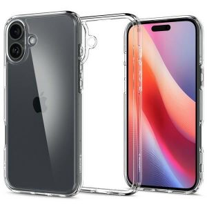 Carcasă Spigen Ultra Hybrid pentru iPhone 16 Plus - transparentă