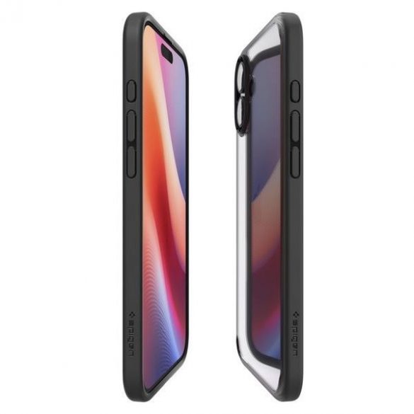 Carcasă Spigen Ultra Hybrid pentru iPhone 16 Plus - negru