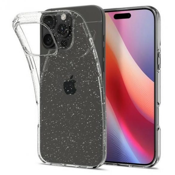 Carcasă Spigen Liquid Crystal pentru iPhone 16 Pro - transparentă lucioasă