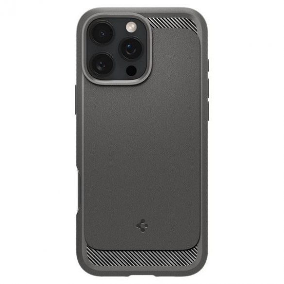 Carcasă Spigen Rugged Armor pentru iPhone 16 Pro - gri