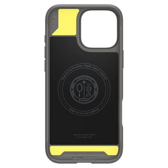 Carcasă Spigen Rugged Armor pentru iPhone 16 Pro - gri