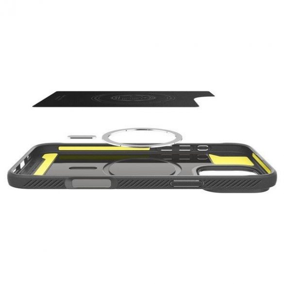 Carcasă Spigen Rugged Armor pentru iPhone 16 Pro - gri