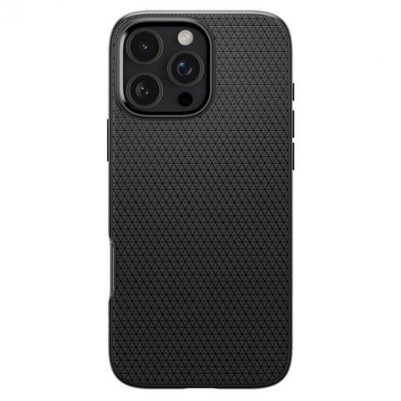 Carcasă Spigen Liquid Air pentru iPhone 16 Pro - negru