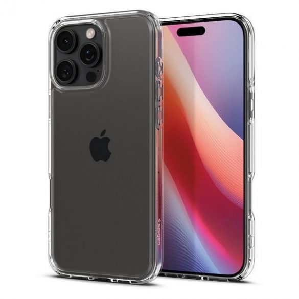 Carcasă Spigen Ultra Hybrid pentru iPhone 16 Pro - transparentă