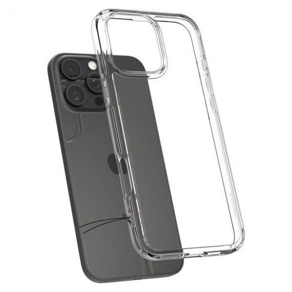 Carcasă Spigen Ultra Hybrid pentru iPhone 16 Pro - transparentă