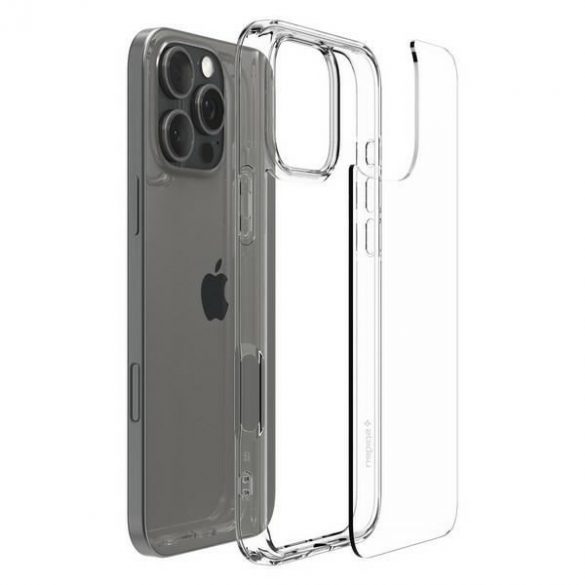 Carcasă Spigen Ultra Hybrid pentru iPhone 16 Pro - transparentă