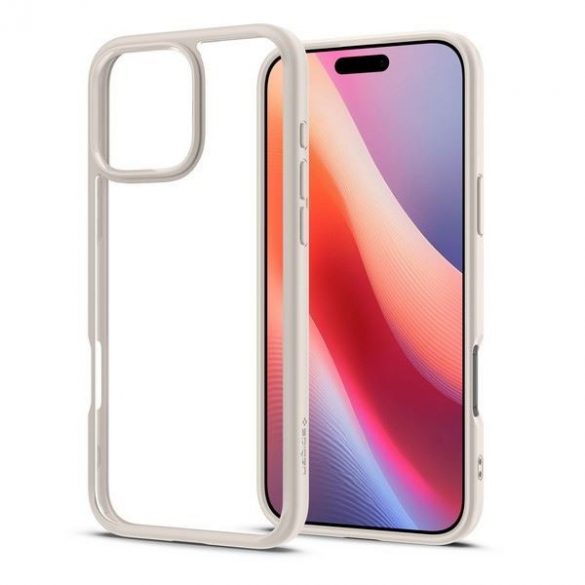 Carcasă Spigen Ultra Hybrid pentru iPhone 16 Pro - bej