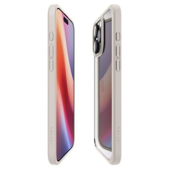 Carcasă Spigen Ultra Hybrid pentru iPhone 16 Pro - bej