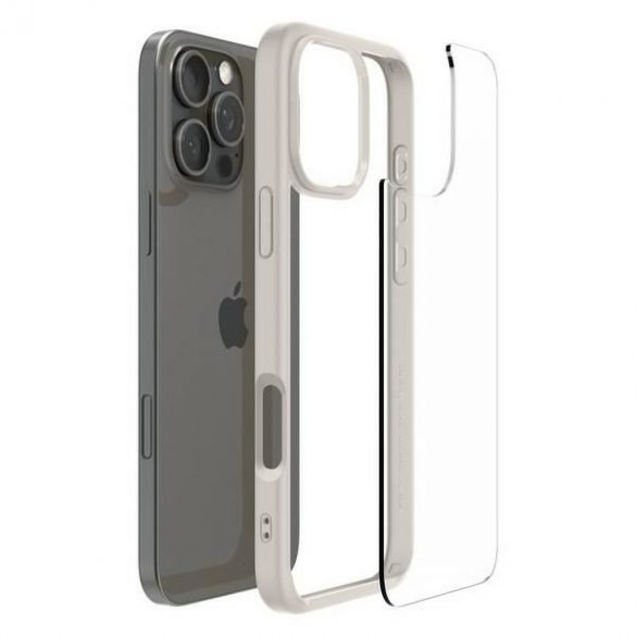 Carcasă Spigen Ultra Hybrid pentru iPhone 16 Pro - bej