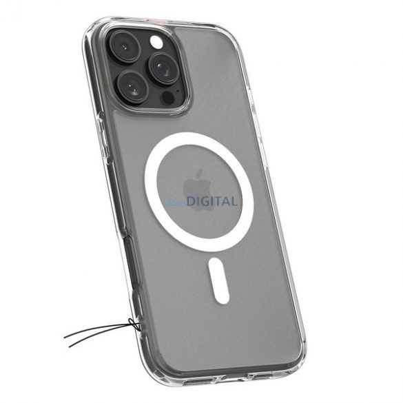 Geantă Spigen Ultra Hybrid MagSafe pentru iPhone 16 Pro - transparentă