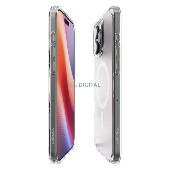 Geantă Spigen Ultra Hybrid MagSafe pentru iPhone 16 Pro - transparentă