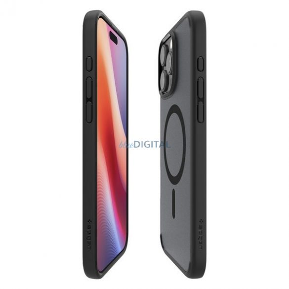 Carcasă Spigen Ultra Hybrid MagSafe pentru iPhone 16 Pro - negru translucid