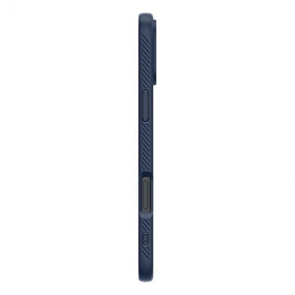 Carcasă Spigen Liquid Air pentru iPhone 16 - albastru marin