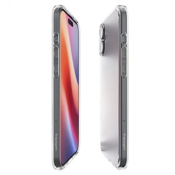 Carcasă Spigen Ultra Hybrid pentru iPhone 16 - transparentă