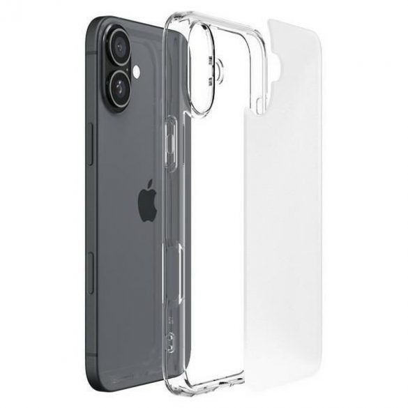 Carcasă Spigen Ultra Hybrid pentru iPhone 16 - transparentă