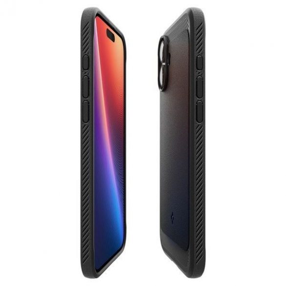 Carcasă Spigen Rugged Armor Magsafe pentru iPhone 16 - negru