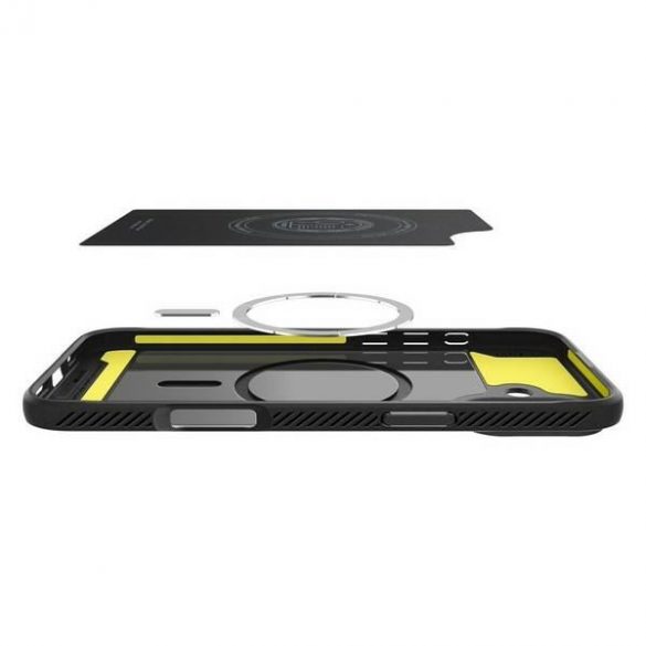 Carcasă Spigen Rugged Armor Magsafe pentru iPhone 16 - negru