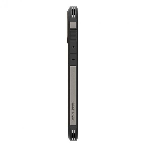 Carcasă Spigen Tough Armor MagSafe pentru iPhone 16 - gri