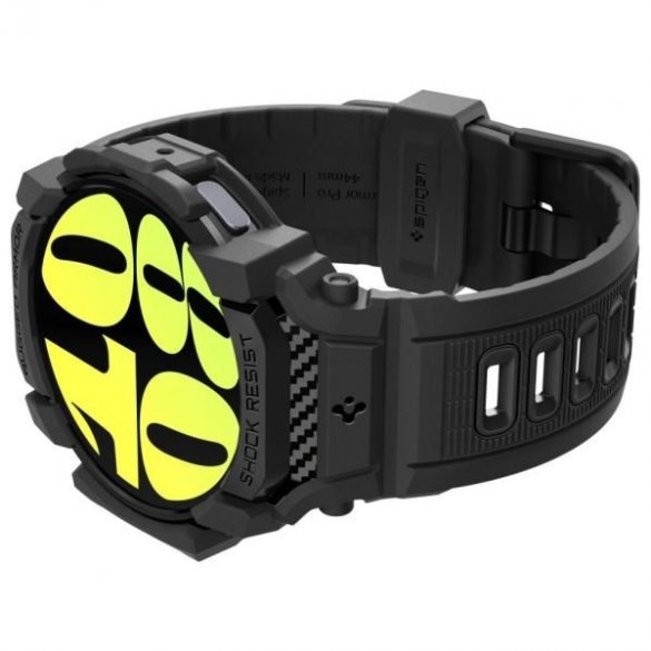 Carcasă Spigen Rugged Armor Pro pentru Samsung Galaxy Watch 7 (44 mm) - negru