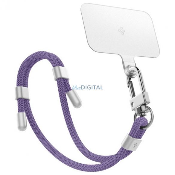 Spigen Universal Strap Set Crossbody & Wrist set universal de curea pentru gât și încheietură - violet