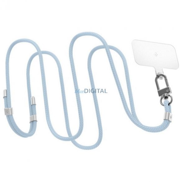 Spigen Universal Strap Set Crossbody & Wrist set universal de curele pentru gât și încheietură - albastru