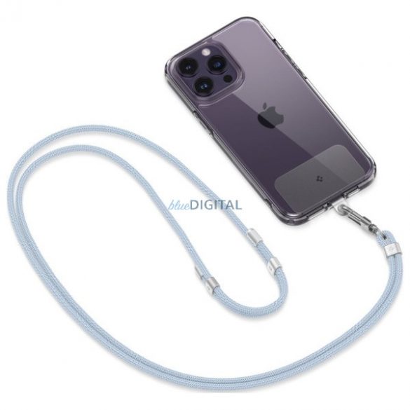 Spigen Universal Strap Set Crossbody & Wrist set universal de curele pentru gât și încheietură - albastru