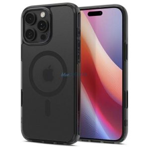 Carcasă Spigen Ultra Hybrid "T" compatibilă cu MAG MagSafe pentru iPhone 16 Pro - Negru